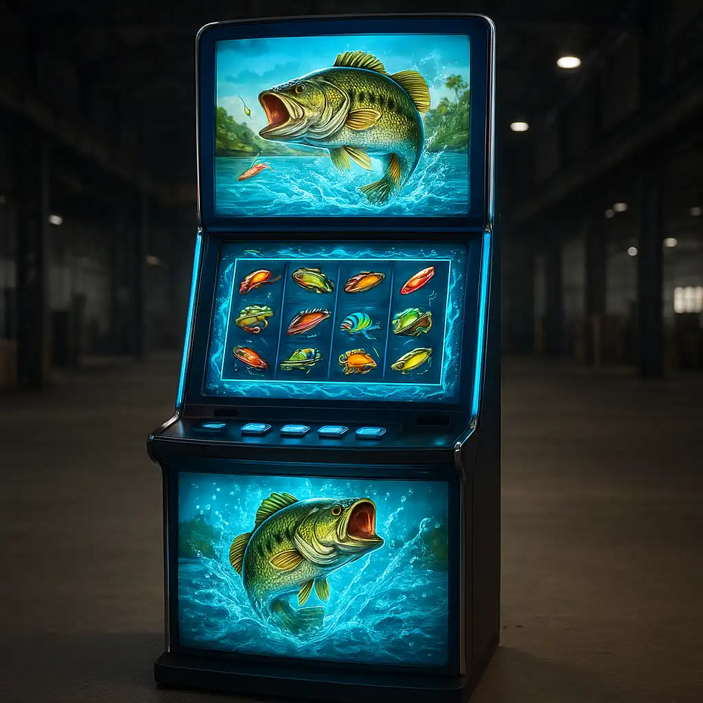 Big Bass Splash slot cabinet at DieselWin Casino