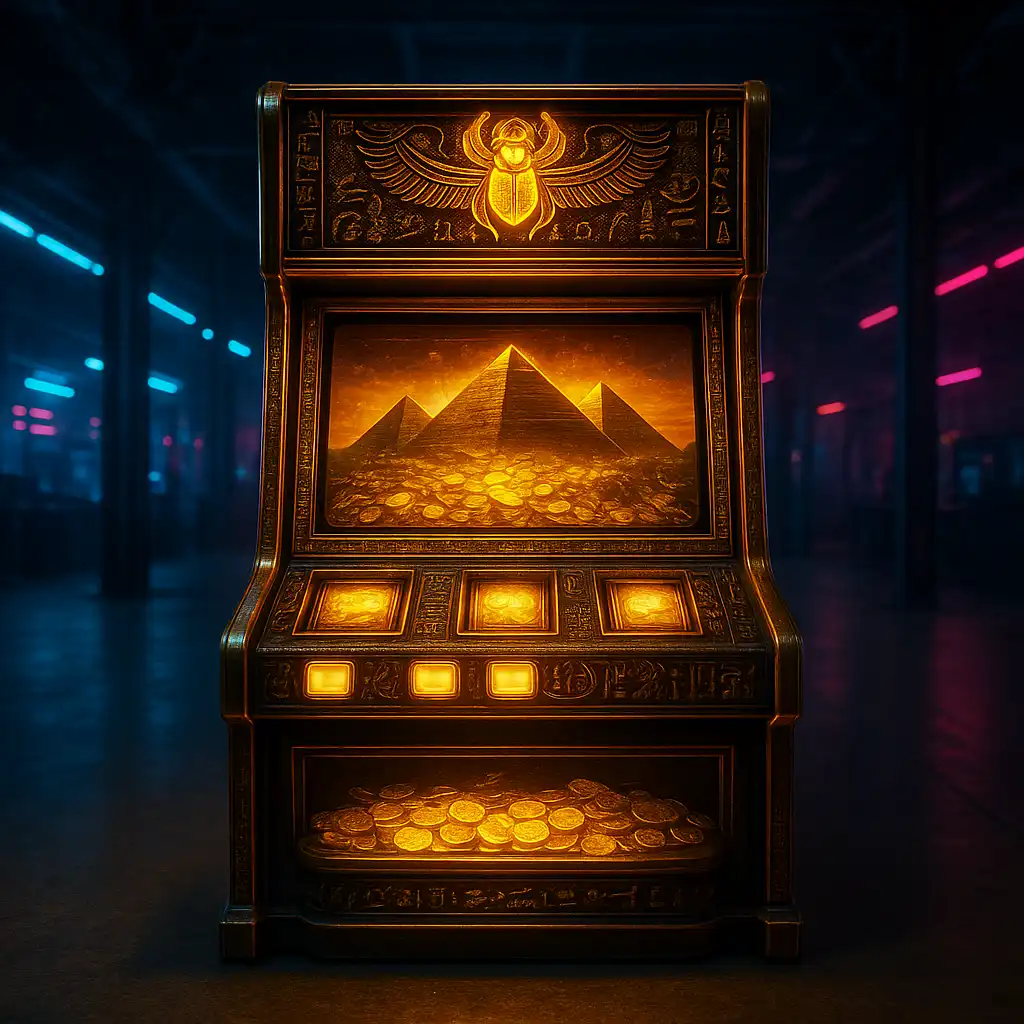 Book of Ra slot cabinet at DieselWin Casino